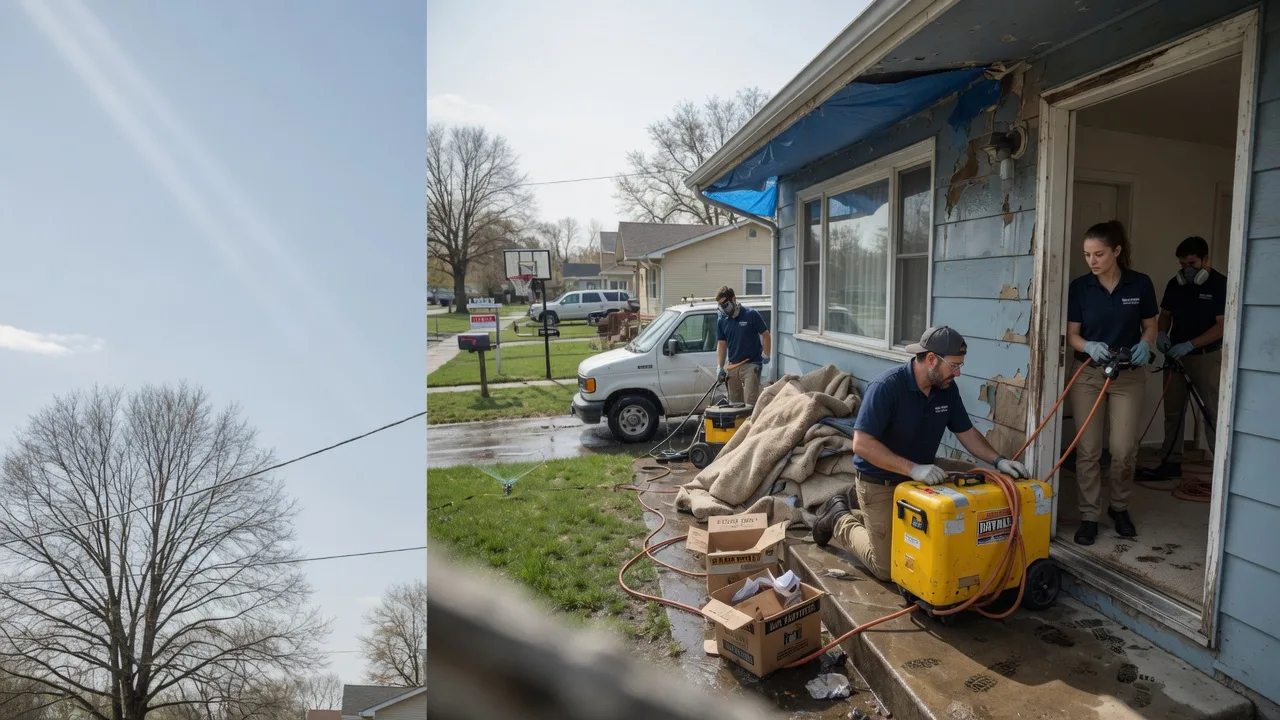 Basement Flood Cleanup in Canonsburg, PA near me